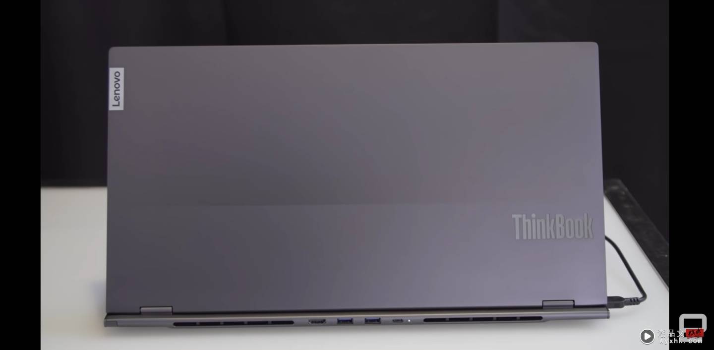 外型太特别！Lenovo 推出‘ ThinkBook Plus Gen3 ’键盘区右侧加了一块 8 吋萤幕 笔电变得好长？ 数码科技 图3张